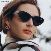 Luksuzne mačkaste sunčane naočale za žene Muškarci 2022. Brand Designer Cateye sunčane naočale Ženske retro naočale Lunettes Oeil De Chat