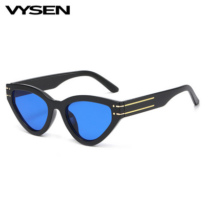 Luksuzne mačkaste sunčane naočale za žene Muškarci 2022. Brand Designer Cateye sunčane naočale Ženske retro naočale Lunettes Oeil De Chat