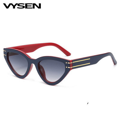 Luksuzne mačkaste sunčane naočale za žene Muškarci 2022. Brand Designer Cateye sunčane naočale Ženske retro naočale Lunettes Oeil De Chat