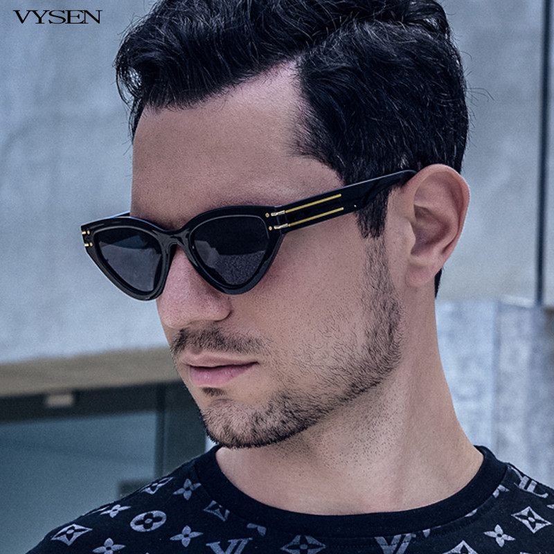 Luksuzne mačkaste sunčane naočale za žene Muškarci 2022. Brand Designer Cateye sunčane naočale Ženske retro naočale Lunettes Oeil De Chat