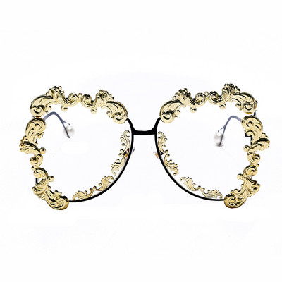 Steampunk štvorcové slnečné okuliare pre ženy 2020 luxusné kovové módne nadrozmerné slnečné okuliare pre mužov vintage slnečné okuliare UV400 Oculos Feminino