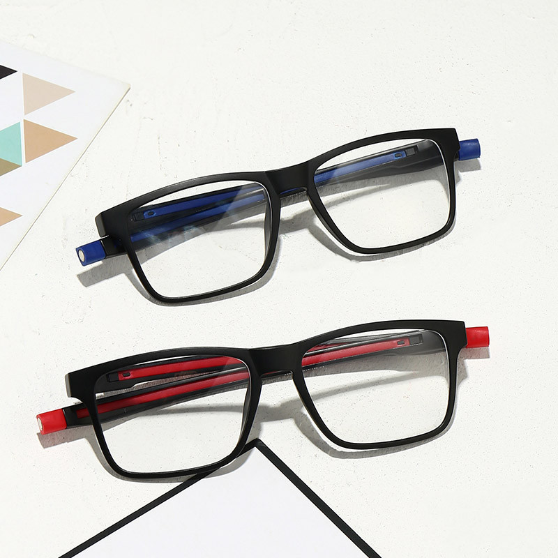 Ochelari unisex Ochelari de soare retro cu 5 bucăți lentile interschimbabile pentru bărbați și femei, cadru incasabil TR90, cu agrafă, protecție UV.