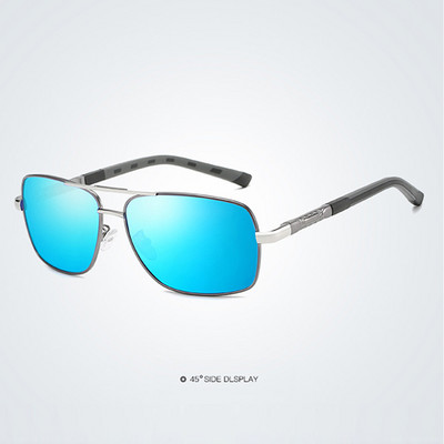 HGE-H 2021 Marka muške aluminijske sunčane naočale polarizirane UV400 ogledalo muške sunčane naočale žene za muškarce 100% UV putne naočale KD72