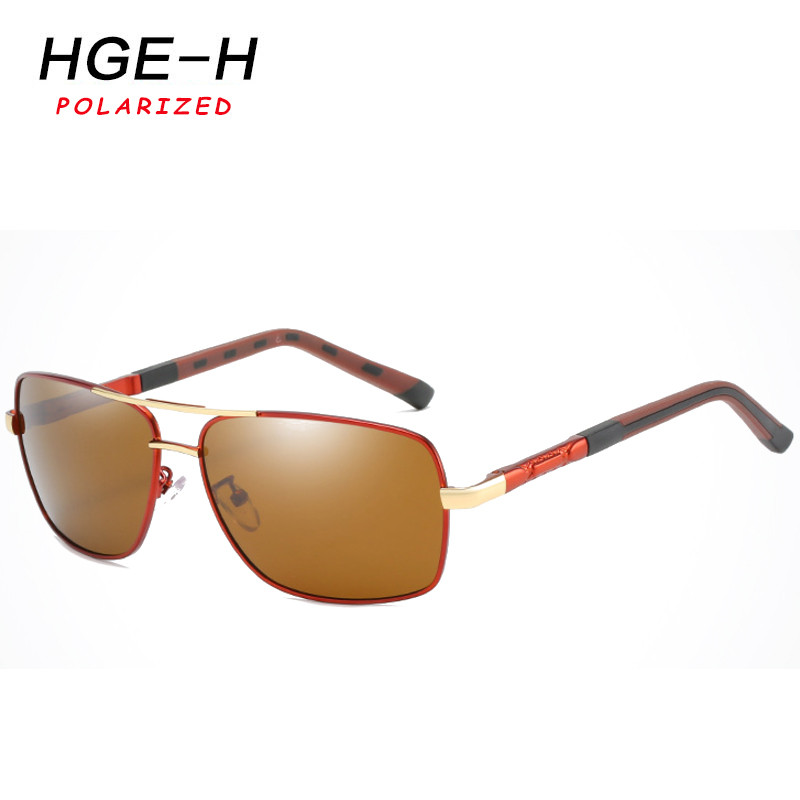 HGE-H 2021 Marka muške aluminijske sunčane naočale polarizirane UV400 ogledalo muške sunčane naočale žene za muškarce 100% UV putne naočale KD72