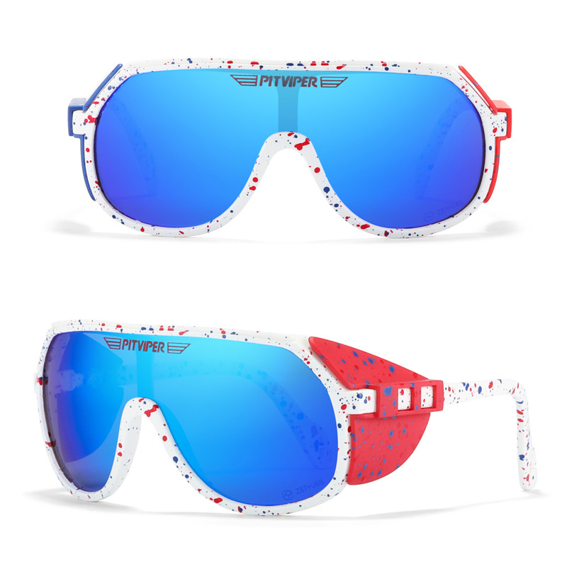 PIT VIPER NAUJI Steam Punk akiniai Style Retro Akiniai nuo saulės Vyrai Moteriški Steampunk UV400 Vintage Akiniai nuo saulės