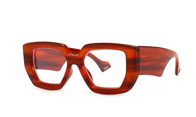 Vintage Square Big Frame Prillid Raam Moodne puitraamiga prillid Naistele Läbipaistvad optilised rohelised prillid