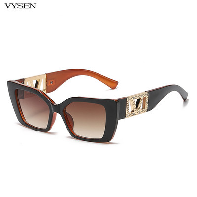 Retro pravokutne sunčane naočale za muškarce Žene 2022 Luksuzne male četvrtaste sunčane naočale Ženske vintage sunčane naočale Oculos De Sol Feminino