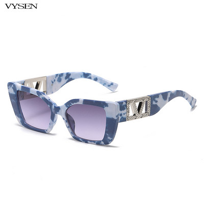 Retro pravokutne sunčane naočale za muškarce Žene 2022 Luksuzne male četvrtaste sunčane naočale Ženske vintage sunčane naočale Oculos De Sol Feminino