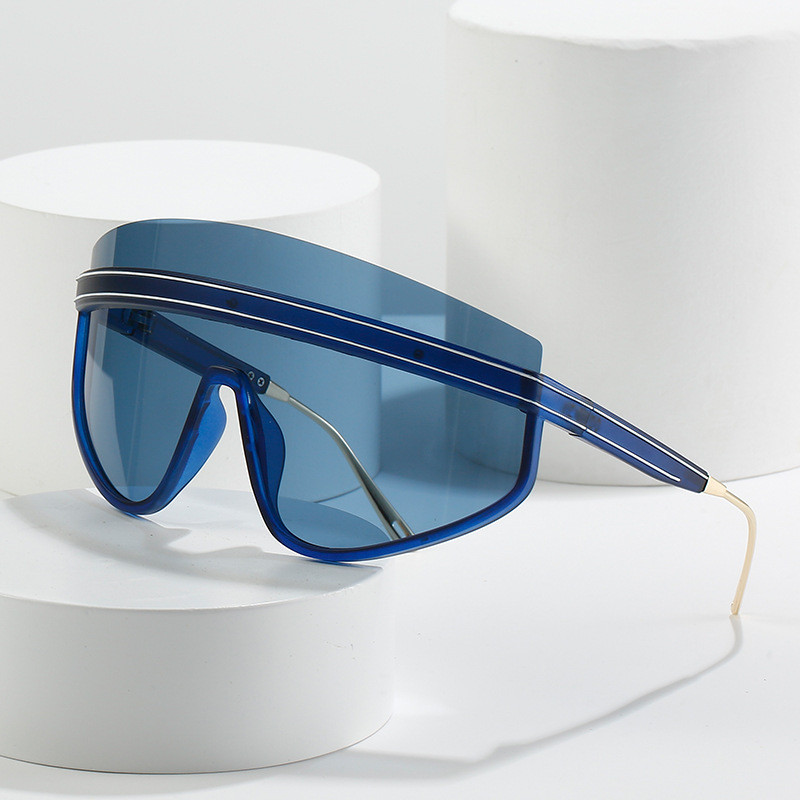 New Fashion Bărbați Femei Ochelari de soare supradimensionați cu cadru mare Pătrat Design de marcă de lux Ochelari de soare negri Ochelari de protecție vintage