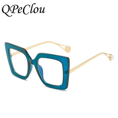 Novi modni okvir za slikanje 2022. Optički anti-plavi okviri Ženske vintage velike četvrtaste naočale Ženske naočale Oculos Feminino