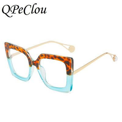 Novi modni okvir za slikanje 2022. Optički anti-plavi okviri Ženske vintage velike četvrtaste naočale Ženske naočale Oculos Feminino