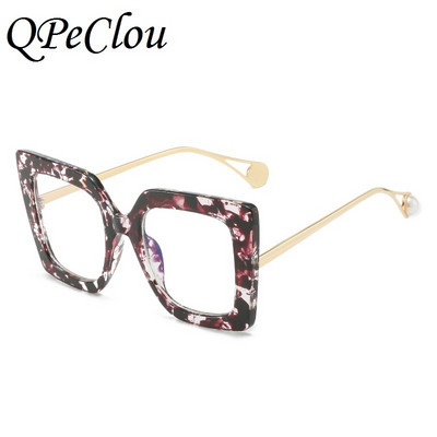 Novi modni okvir za slikanje 2022. Optički anti-plavi okviri Ženske vintage velike četvrtaste naočale Ženske naočale Oculos Feminino