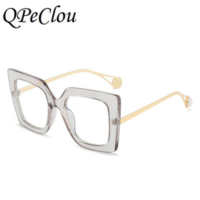 Novi modni okvir za slikanje 2022. Optički anti-plavi okviri Ženske vintage velike četvrtaste naočale Ženske naočale Oculos Feminino