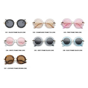 Кръгли класически дамски маркови слънчеви очила Ретро мода LAGELUVE RAPAUOMR Луксозни мъжки дизайнерски слънчеви очила