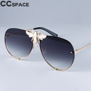 47850 Luxury Metal Big Bee Pilot γυαλιά ηλίου ντεγκραντέ φακοί UV400 ρετρό ανδρικές γυναικείες αποχρώσεις