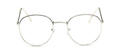2022 Ochelari Rotunzi Transparenti Rame Femei Bărbați Ochelari Retro Metal Negru Argintiu Aur Miopie Ochelari Optici Rame Oculos De Grau