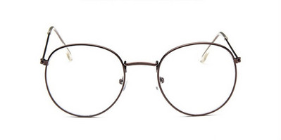 2022 Ochelari Rotunzi Transparenti Rame Femei Bărbați Ochelari Retro Metal Negru Argintiu Aur Miopie Ochelari Optici Rame Oculos De Grau
