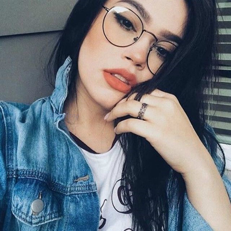 2022 Ochelari Rotunzi Transparenti Rame Femei Bărbați Ochelari Retro Metal Negru Argintiu Aur Miopie Ochelari Optici Rame Oculos De Grau