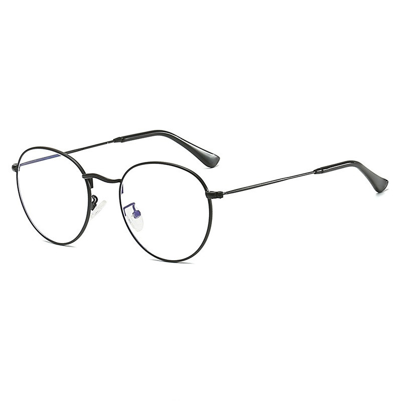 2022 Ochelari Rotunzi Transparenti Rame Femei Bărbați Ochelari Retro Metal Negru Argintiu Aur Miopie Ochelari Optici Rame Oculos De Grau