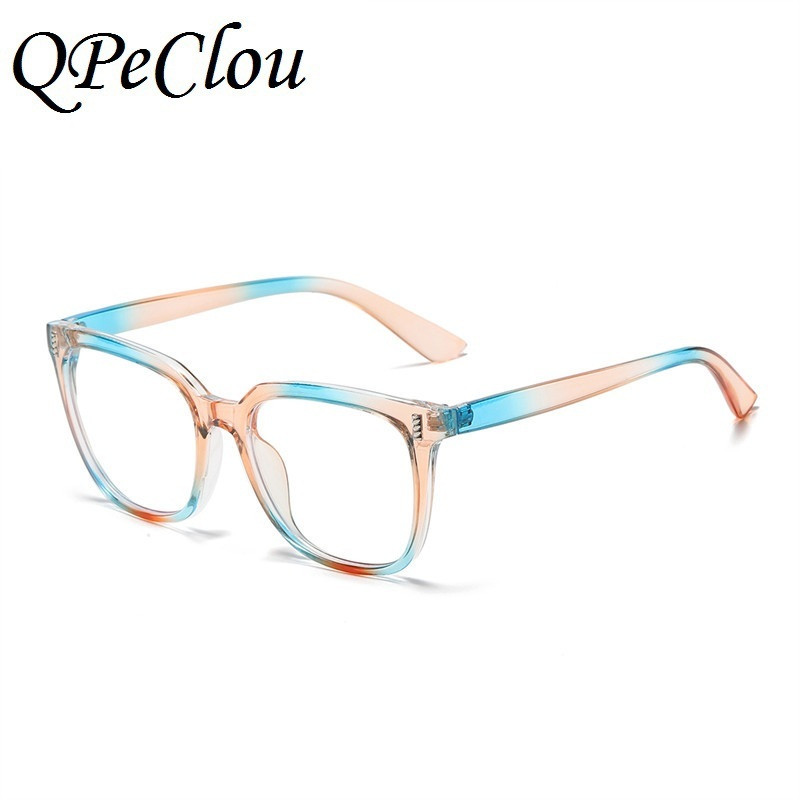 2022 New Fashion Gradient Square Optical Anti-Blue γυαλιά Γυναικεία Vintage καλοκαιρινά γυαλιά ουράνιο τόξο Γυναικεία γυαλιά Oculos