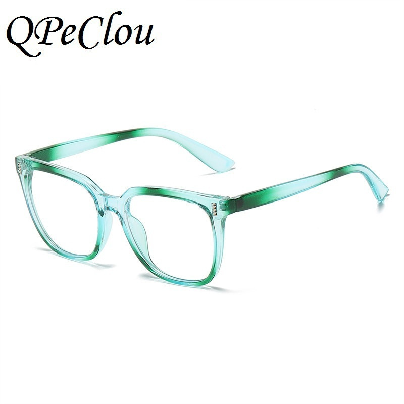 2022 New Fashion Gradient Square Optical Anti-Blue γυαλιά Γυναικεία Vintage καλοκαιρινά γυαλιά ουράνιο τόξο Γυναικεία γυαλιά Oculos