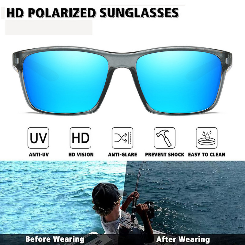 2023 Vintage muške polarizirane sunčane naočale Luksuzni brend Dizajner Vintage sunčane naočale Ženske vožnje Ribolov Sunčane naočale UV400 naočale