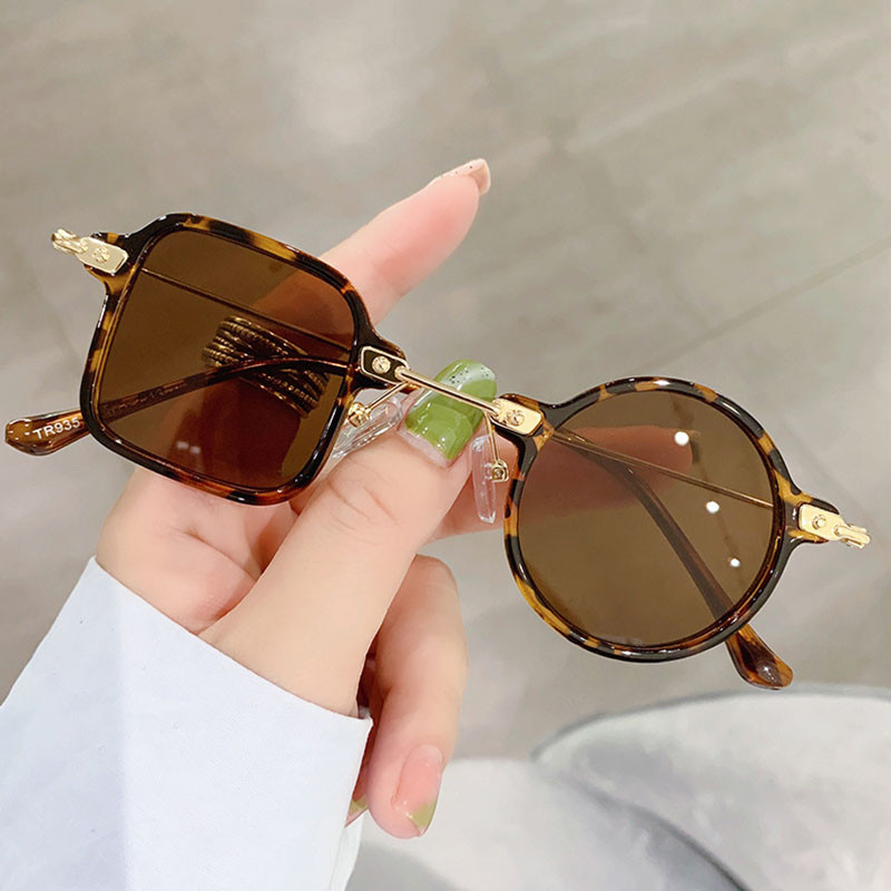 Vintage asimetrični okvir za naočale Žene Muškarci Četvrtaste okrugle Sung naočale TR90 Okvir za optičke naočale za kratkovidnost Naočale UV400