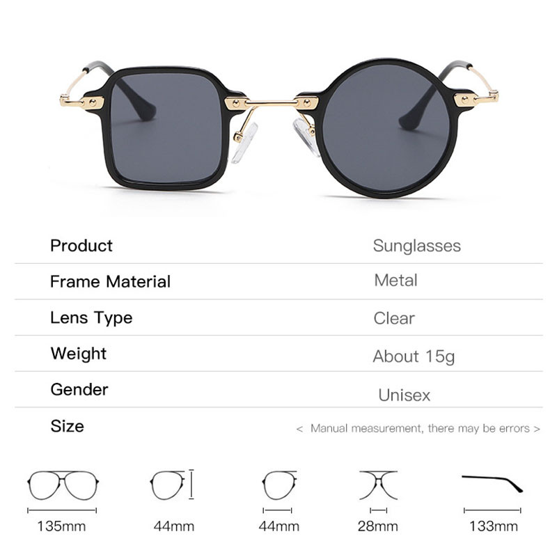 Vintage asimetrični okvir za naočale Žene Muškarci Četvrtaste okrugle Sung naočale TR90 Okvir za optičke naočale za kratkovidnost Naočale UV400