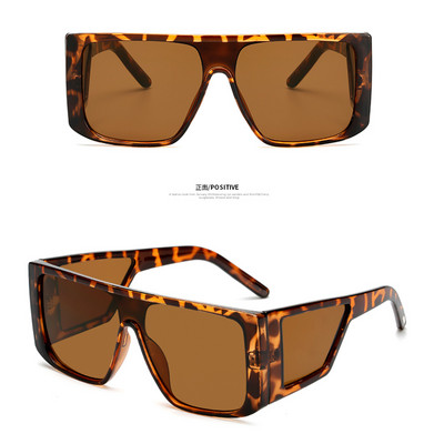 Prevelike Shield sunčane naočale luksuzne marke za muškarce četvrtaste sunčane naočale velikog okvira za žene 2019. Cool Black Shield naočale otporne na vjetar