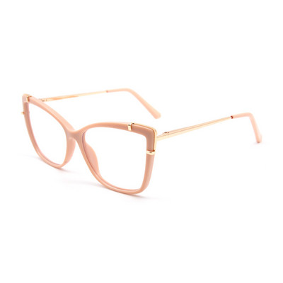 KANDREA Γυναικεία γυαλιά ματιών γάτας Σκελετοί Γυναικεία μόδα Πολυτελή στυλ Γυαλιά σχεδιαστών Vintage οπτικά γυαλιά μυωπίας HG60021
