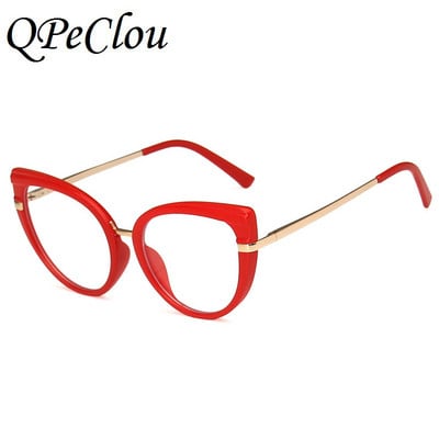 2022 Νέα μόδα σέξι μάτι Cat Eye οπτικά αντι-μπλε γυαλιά σκελετό Γυναικείο επώνυμα Vintage γυαλιά υπολογιστή Γυναικεία γυαλιά Oculos
