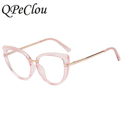 2022 Νέα μόδα σέξι μάτι Cat Eye οπτικά αντι-μπλε γυαλιά σκελετό Γυναικείο επώνυμα Vintage γυαλιά υπολογιστή Γυναικεία γυαλιά Oculos