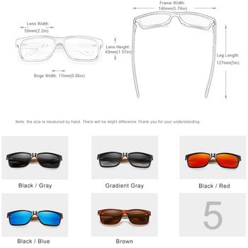 KINGSEVEN Ръчно изработени дървени очила Поляризирани огледални слънчеви очила Мъже Жени Ретро дизайн Oculos de sol masculino UV400