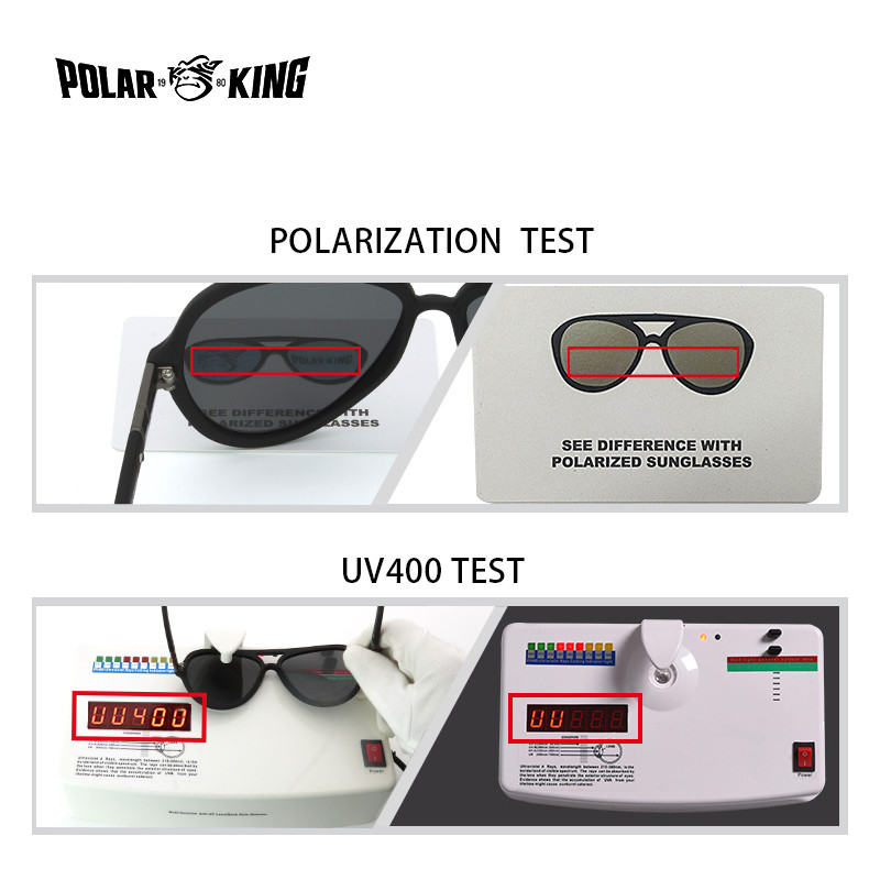 Ochelari de soare Polarking Bărbați Classic Business Trend Brand Ochelari de soare Design Twin Bridge Ochelari Lentile mari Plastic Lejeritate PL302