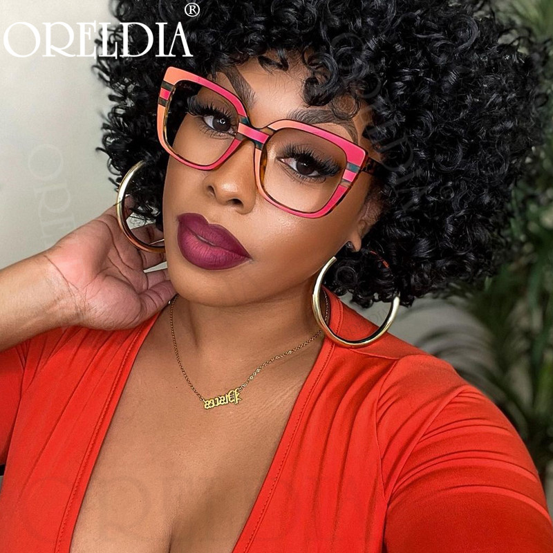 Noi ochelari optici ochi de pisică pentru computer, femei, bărbați, cu blocare a luminii albastre, ochelari optici, rame, retro, anti Blue Ray, ochelari de modă