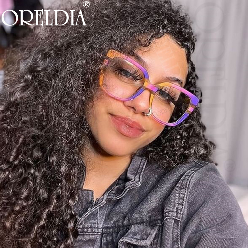 Noi ochelari optici ochi de pisică pentru computer, femei, bărbați, cu blocare a luminii albastre, ochelari optici, rame, retro, anti Blue Ray, ochelari de modă