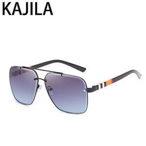 Kvadratiniai akiniai be rėmelių, vyriški 2023 m. prabangūs prekės ženklo madingi retro rėmeliai akiniai nuo saulės moterims senovinių akinių šešėliai UV400