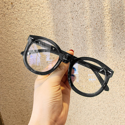 Rame de ochelari Ochelari rotunzi de computer Ochelari de vedere cu săgeată Nit Rame de ochelari pentru femei Ochelari de vedere optici de culoarea bomboană transparente