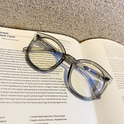 Rame de ochelari Ochelari rotunzi de computer Ochelari de vedere cu săgeată Nit Rame de ochelari pentru femei Ochelari de vedere optici de culoarea bomboană transparente