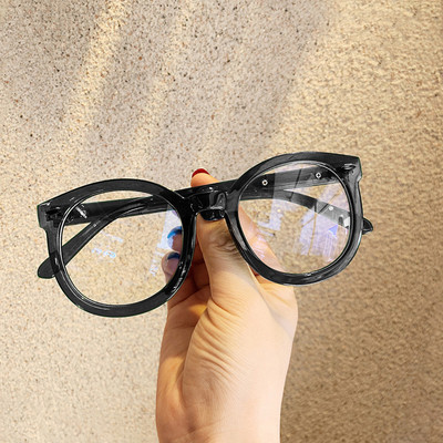 Rame de ochelari Ochelari rotunzi de computer Ochelari de vedere cu săgeată Nit Rame de ochelari pentru femei Ochelari de vedere optici de culoarea bomboană transparente