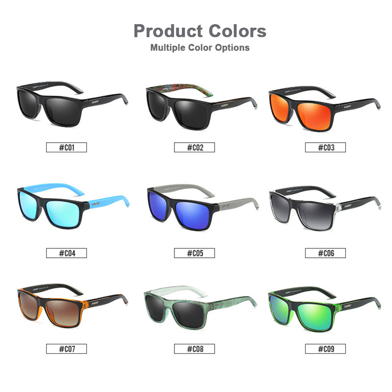 DUBERY ochelari de soare polarizați pătrați vintage pentru bărbați, la modă, oglindă verde, protecție UV pentru bărbați, ochelari de soare sport pentru șofat pentru bărbați