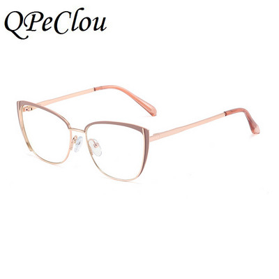 2021 m. nauji vintažiniai metaliniai kvadratiniai anti-mėlyni akinių rėmeliai moteriški madingi optiniai skaidrūs akiniai moteriški kompiuterio akiniai