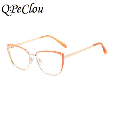 2021 m. nauji vintažiniai metaliniai kvadratiniai anti-mėlyni akinių rėmeliai moteriški madingi optiniai skaidrūs akiniai moteriški kompiuterio akiniai