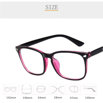 Класически ретро плоски огледала Моден дизайн Рамки за дамски компютърни очила Мъжки оптични диоптрични очила Мъжки аксесоари 2019