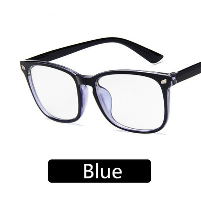 Klasikinis retro plokščias veidrodis mados dizaino moterų kompiuterių akinių rėmeliai, vyriški optiniai receptiniai akiniai, vyriški aksesuarai 2019 m.