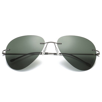 JackJad Men Ultralight Pilot Titanium POLARIZED слънчеви очила със сгъваема панта с маркови слънчеви очила Oculos De Sol