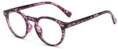 2022 Modni ženski okviri za naočale Muški okviri za naočale Vintage Okrugli prozirni okvir za naočale Optički okvir za naočale