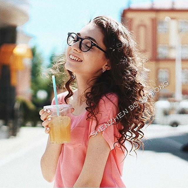 2022 Modni ženski okviri za naočale Muški okviri za naočale Vintage Okrugli prozirni okvir za naočale Optički okvir za naočale