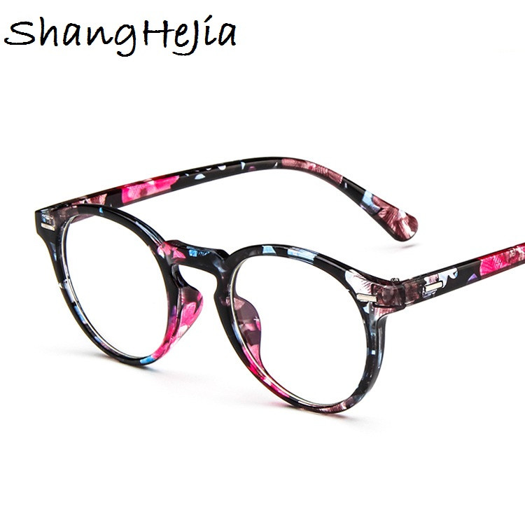 2022 Modni ženski okviri za naočale Muški okviri za naočale Vintage Okrugli prozirni okvir za naočale Optički okvir za naočale