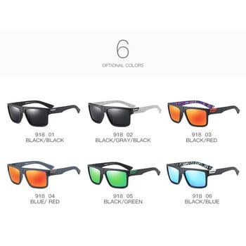 DUBERY 2018 Ново пристигане Мъжки поляризирани слънчеви очила Авиационни слънчеви очила за шофиране Мъжки спортен риболов Луксозна марка Дизайнерски 918